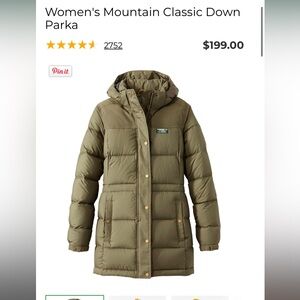 Llbean parka